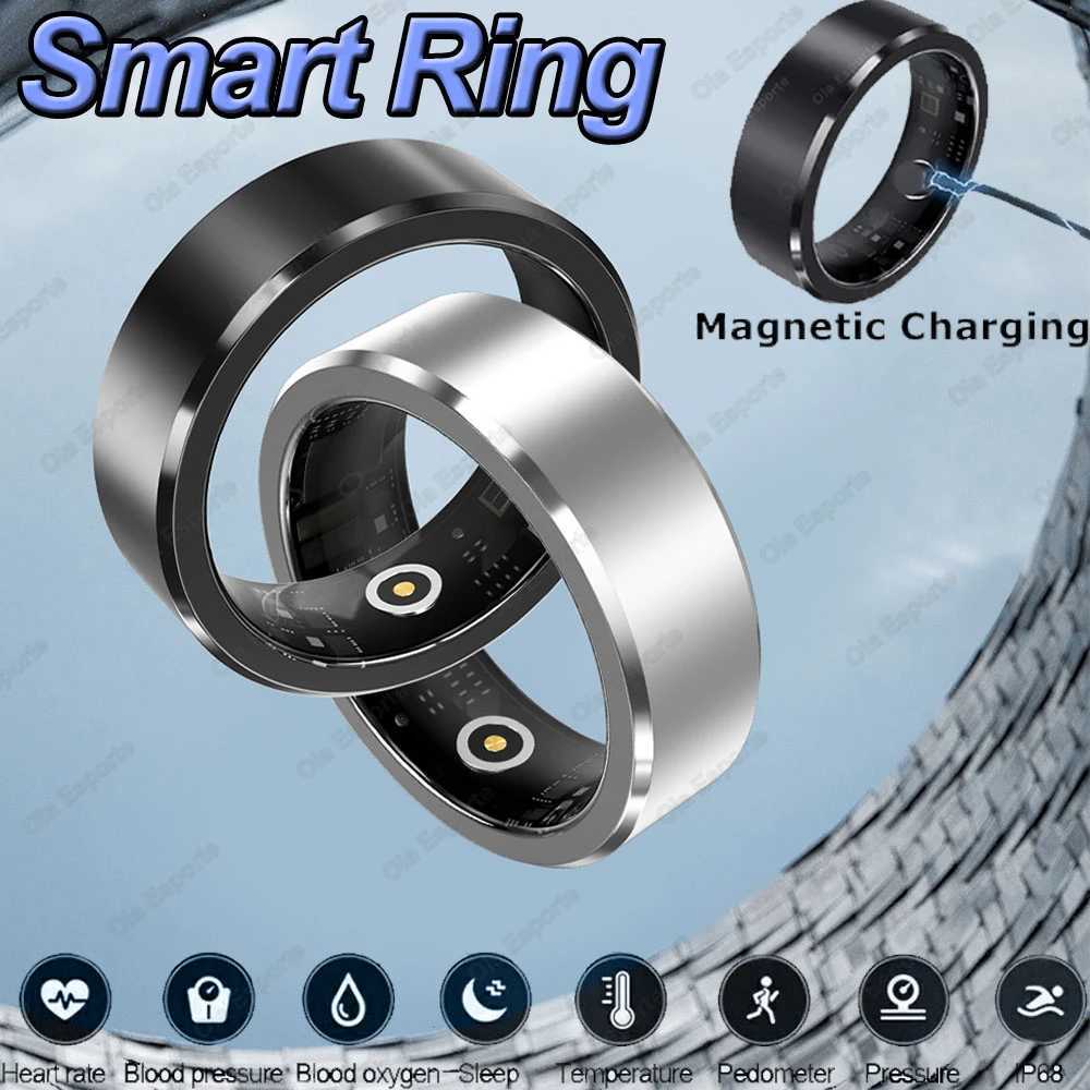 New 5ATM Waterproof Smart Ring For Samsung Galaxy Ring Men Women 24H Health Monitor Gesture Control Multi-sport Mode Smartring W250225