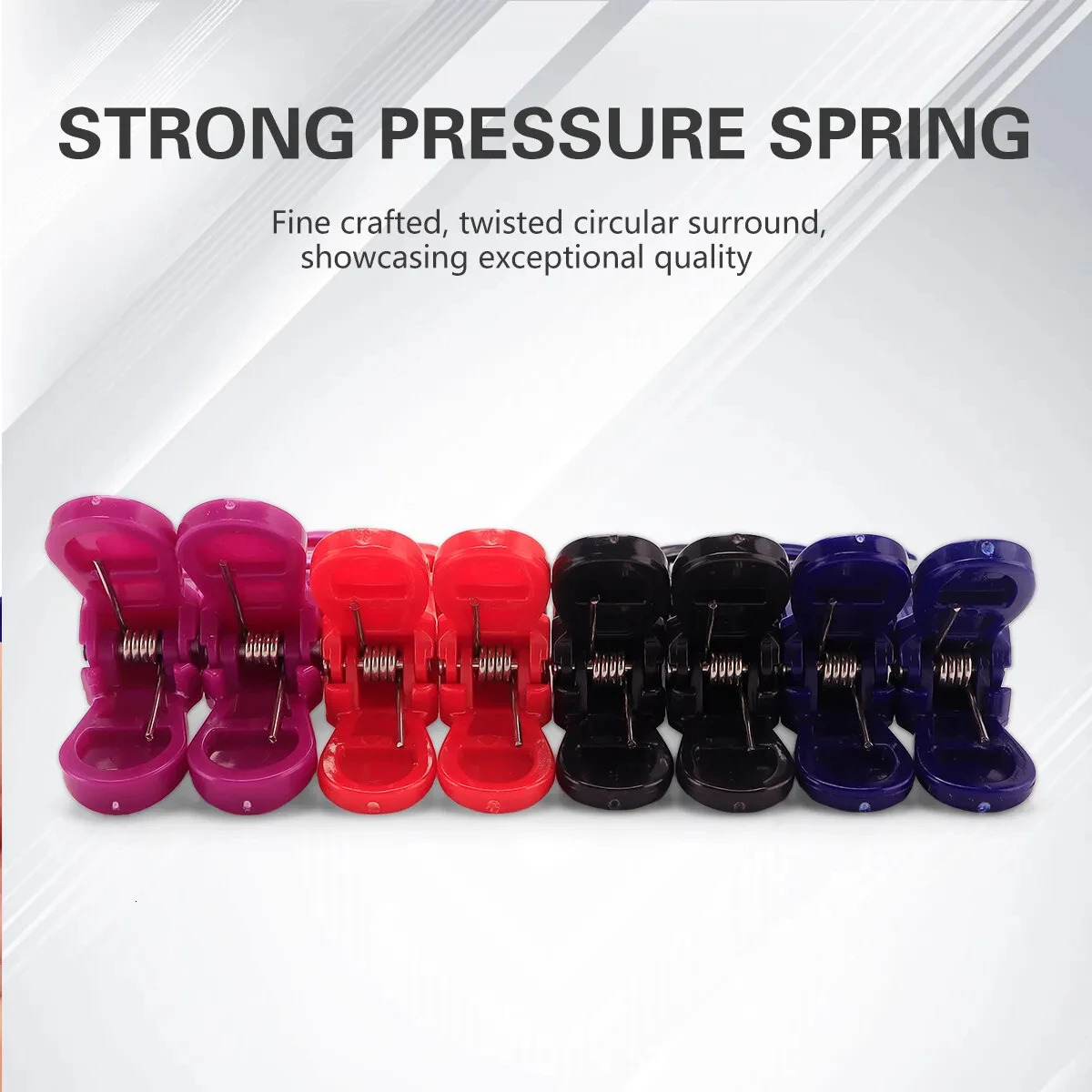 6PCS Alligator Hair Clip Hairdressing Clamps Plastic Claw Professional Barber For Salon Styling Hairpins Accessories 250218