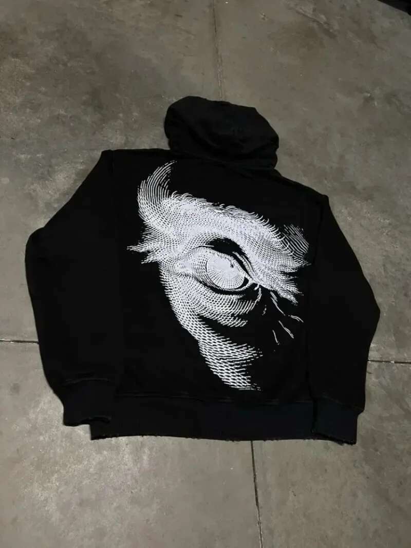 High Street Tie Dye Printed Hooded Sweatshirt for Womens Zip Up Hoodie Cardigan Extra Oversized Retro Y2k Clothes Streetwear