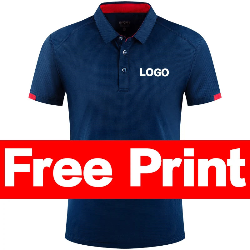Summer Quick-drying Polo Shirt Custom Print Golf Jerseys Individual Group Personalized Custom Embroidery Polo Tees Top 250224