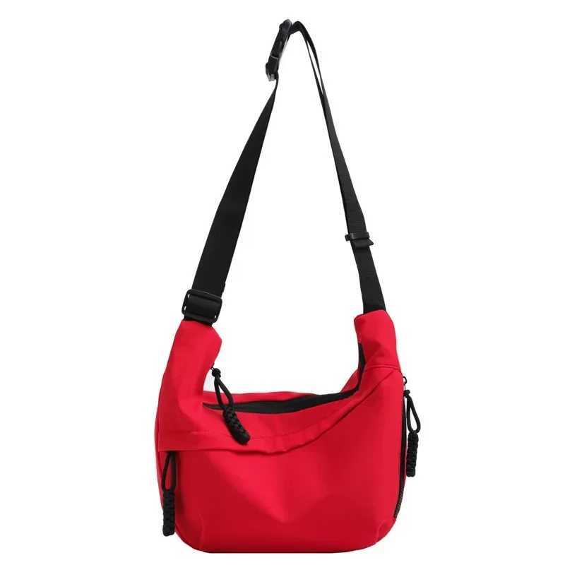 Leisure Oxford Clothing Womens Bag 2023 New Campus Sports Solid Color Commuter Single Shoulder Cross Body Womens Bag Z250225