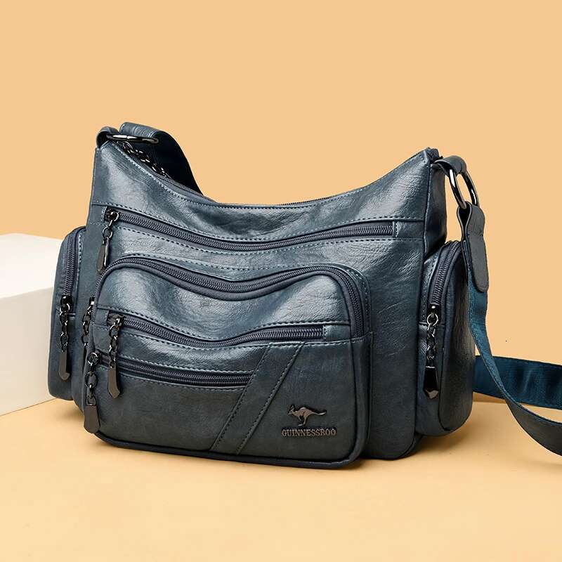 Brand Ladies Bags New Style4 Genuine Leather Purses And Handbags Multiple Pockets Crossbody Shoulder Bag For Women Sac A Main