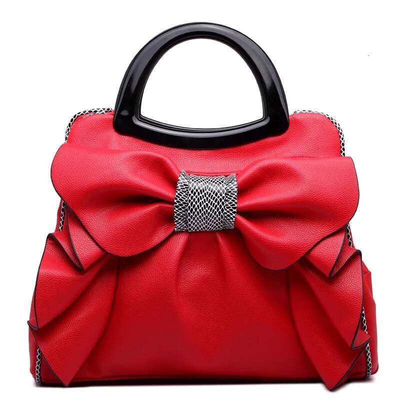 Women's New Fashion Unique Bow Tie Design Large Capacity Tote Bag All-match ShoulderBag Handbag Multiple Colour Parties Daily