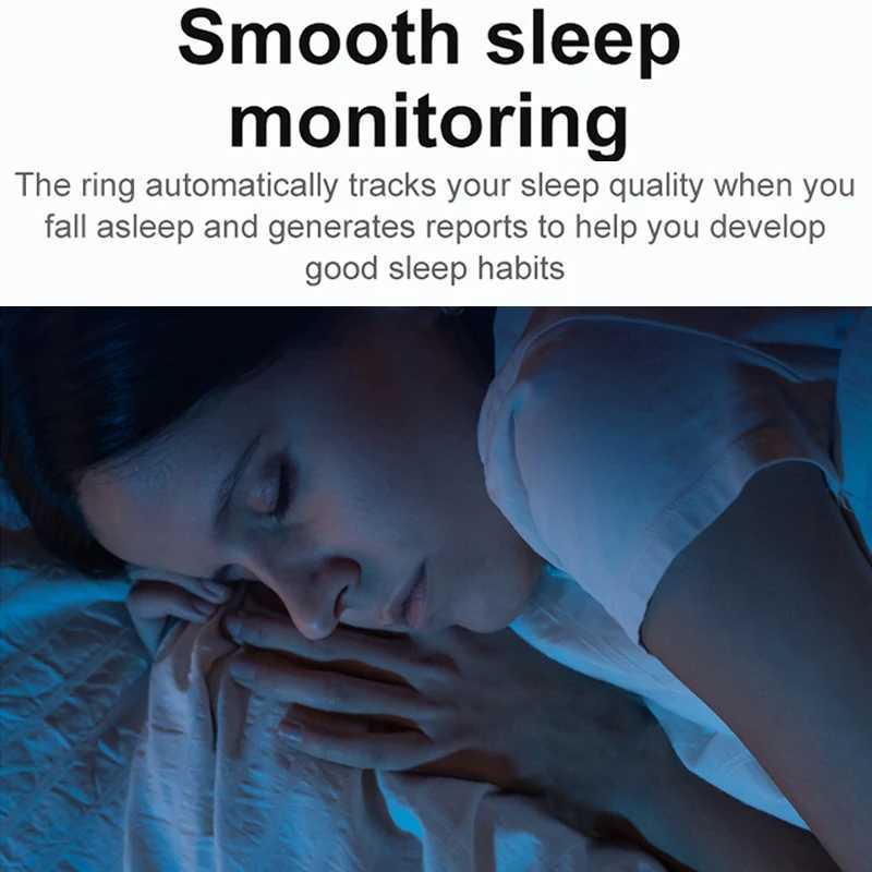 Smart Ring Military Grade Titanium Steel Shell Health Monitoring IP68 5ATM Waterproof Multi-sport Modes For Men Women W250225