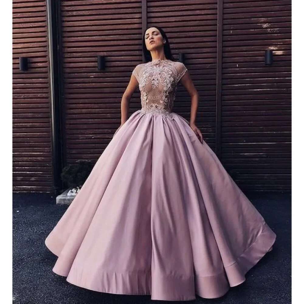 of sleeveless with O-neck and res sequins chic to the floor prom dresses evening party dress 2025