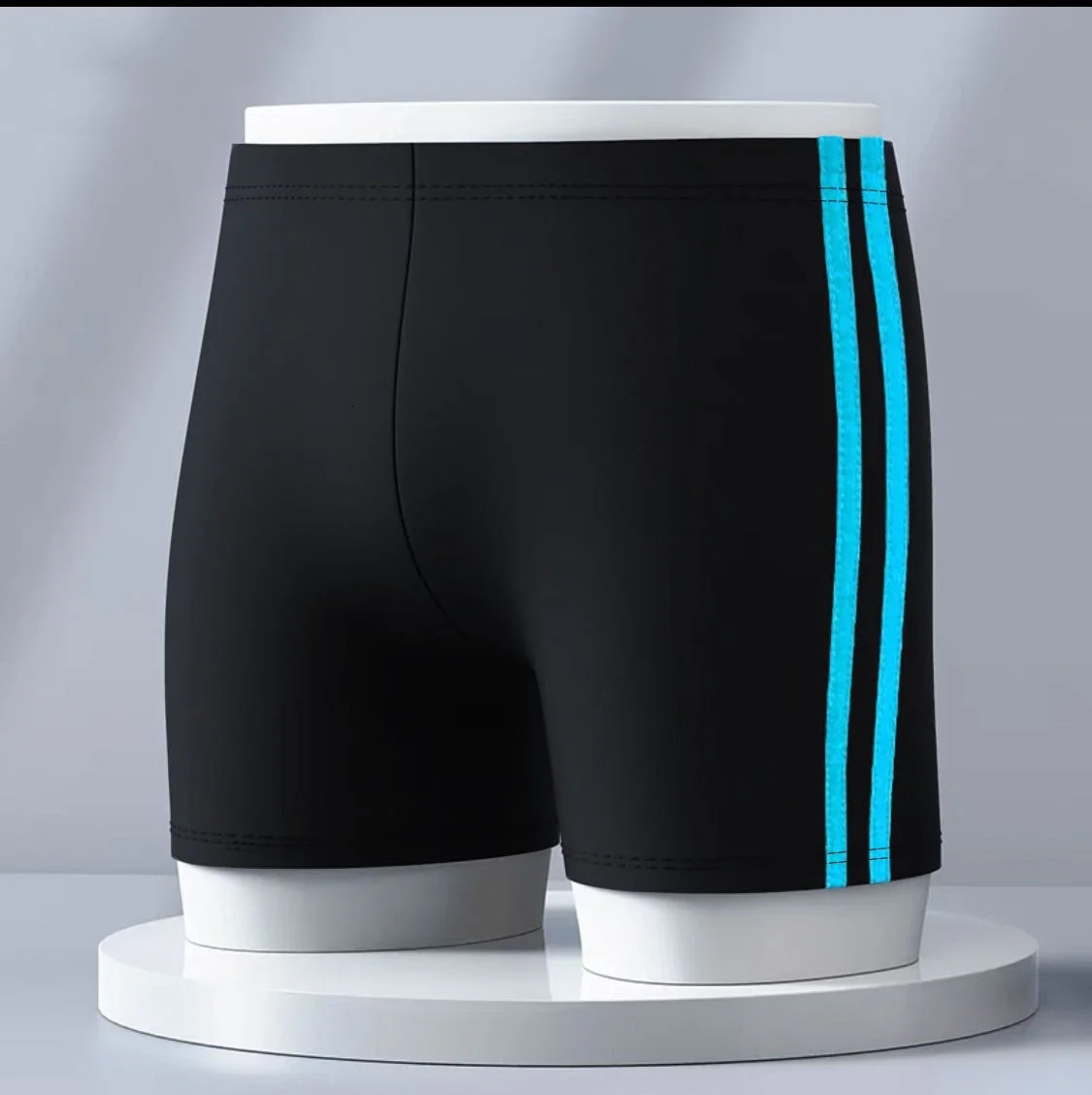 Mens Professional Water Sports Breathable Beach Shorts Boy Plus Size QuickDrying Bathing Briefs Athletic Surfing Trunks 250222