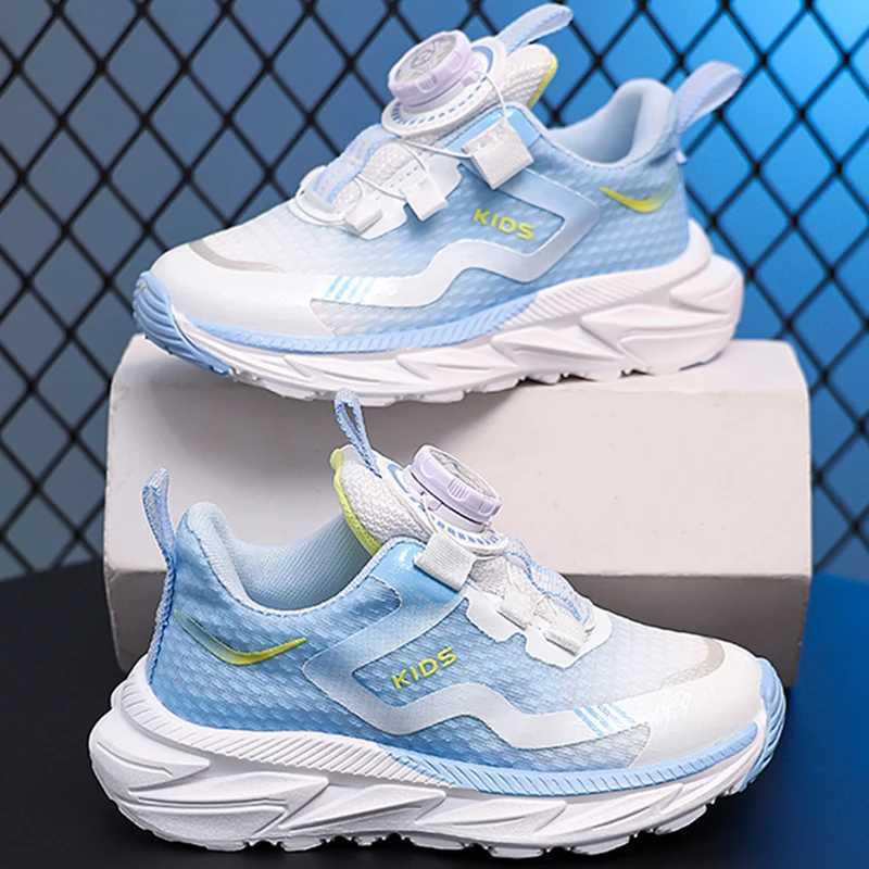 Tennis sports shoes for children boys and girls sports running shoes casual board leather soft sole childrens outdoor walking shoes W250225