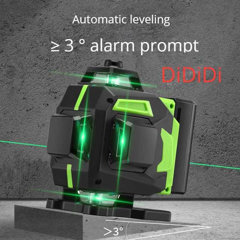 level a Laser Level with tripod/mini 16 Lines Professional Laser 360 Horizontal green Beam professional Laser level X250225