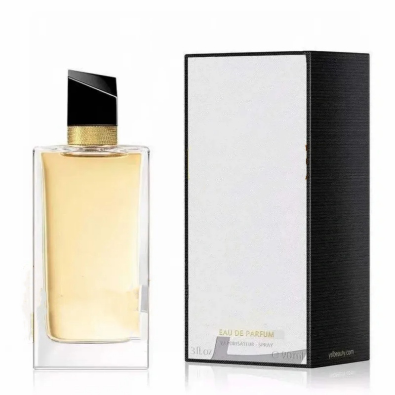 2025 Luxury Brand Black YY SL Opium Over Red Perfumes Libre Glitter Edp Intense Classic Perfume Lady Girl Charming Smell Lasting 90ml Confident High Quality Spray