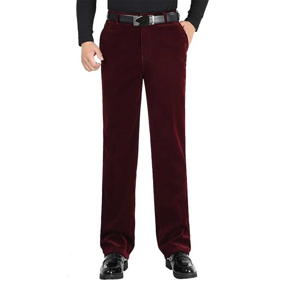 Autumn mens classic Corduroy formal set mens ultra-thin fit business fashion mens plus size wedding dress 3XMR37 W250225