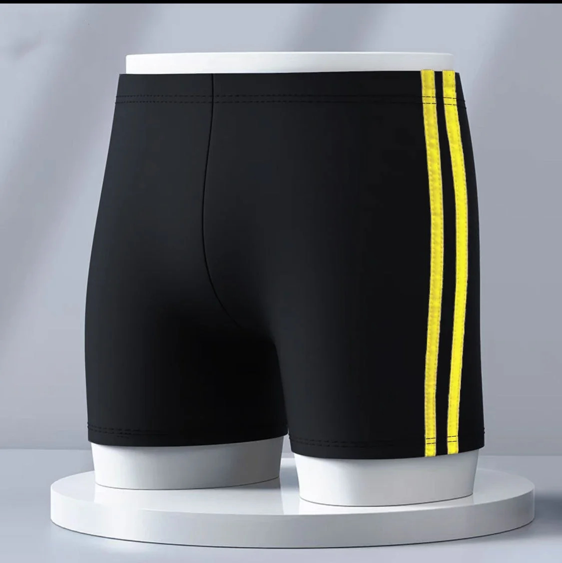 Mens Professional Water Sports Breathable Beach Shorts Boy Plus Size QuickDrying Bathing Briefs Athletic Surfing Trunks 250222