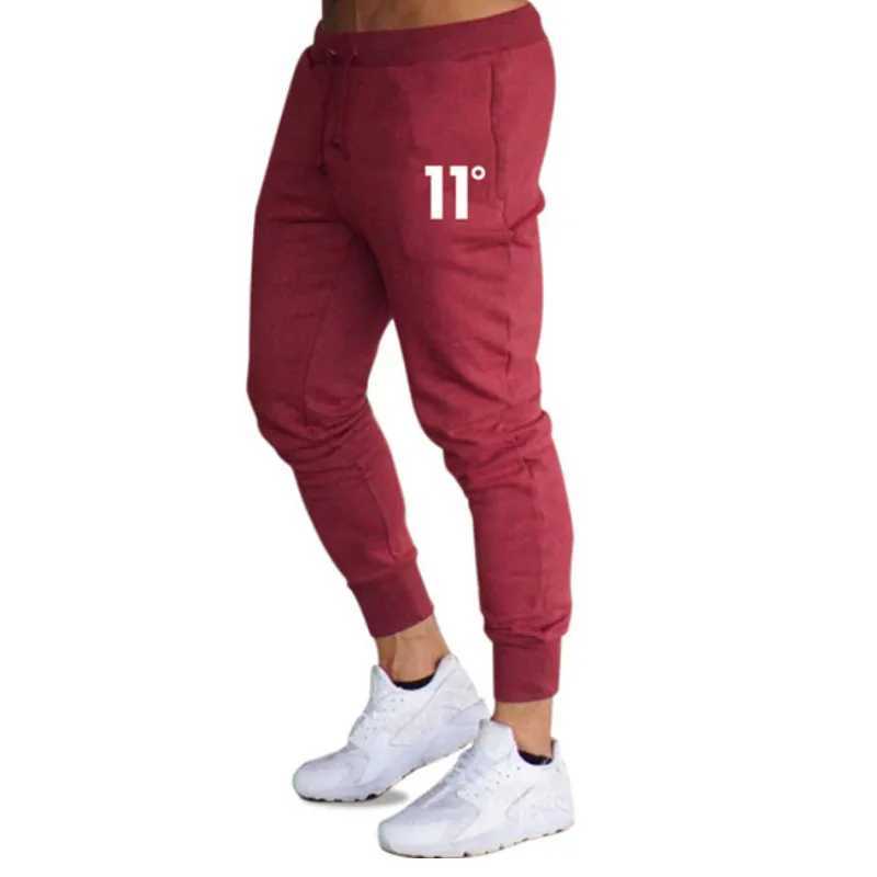 Hot Mens Casual Slim Fit Tracksuit Sports Solid Male Gym Cotton Skinny Joggers Sweat Casual Pants Trousers W250225