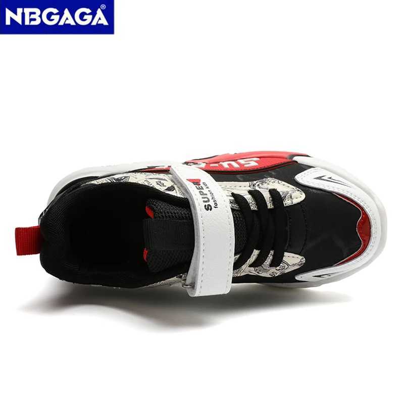 Sport Kids Sneakers Boys Casual Shoes For 5-16Years Old Children Tennis Leather Non Slip Fashion Running Shoes W250225