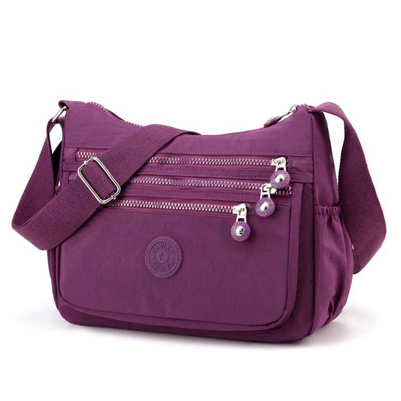 Shoulder bag cross body bag womens messenger bag waterproof nylon womens handbag Z250225
