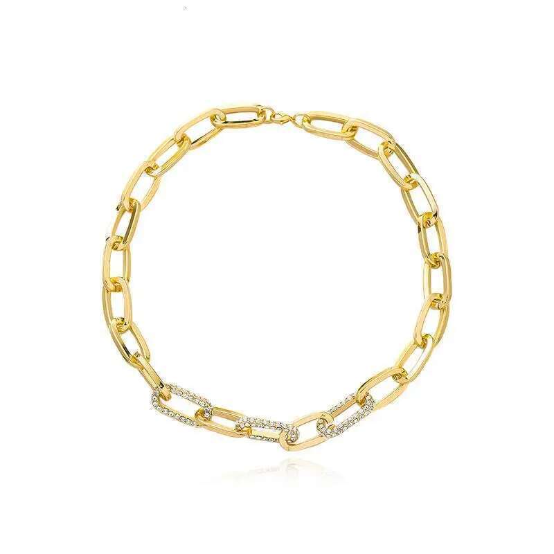 Metal Thick Necklace 2025 New Women's Internet Red Light Clavicle Neck Personality Sweater Chain