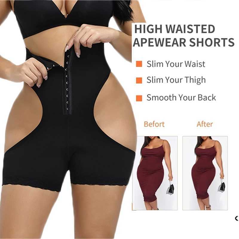 New Arrival GUUDIA Butt Lifting Shaper Panties Hollow Out Body Shaper Panties Hook Tummy Control Underwear Booty Lift Bum Pushing Shapewear Z250225