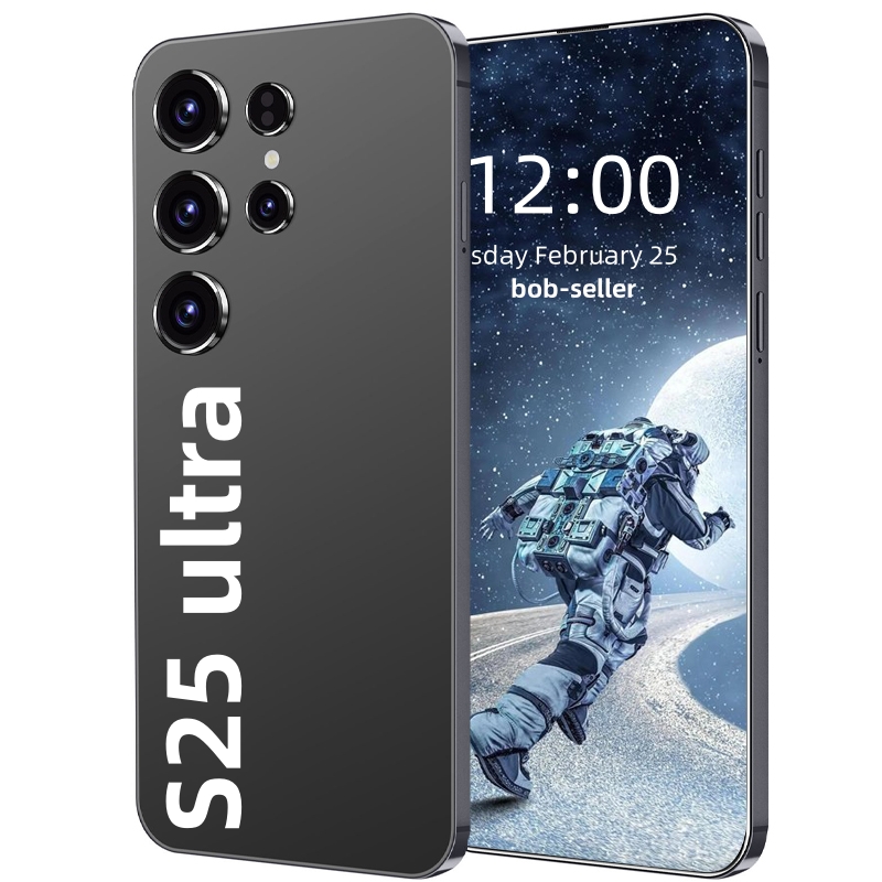 7.3 inch S25 Ultra S24 5G Cell phone 13MP Camera Android s25 ultra Smartphone GPS Unlocked 16GB RAM 1TB Face Recognition HD Full Screen english telephone case phones