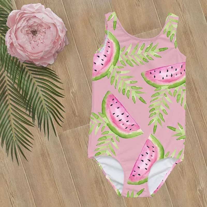 Childrens one body swimming suit girl baby 1-3 years old children hot spring holiday cartoon tiger Swimsuit NEW Beach X250224