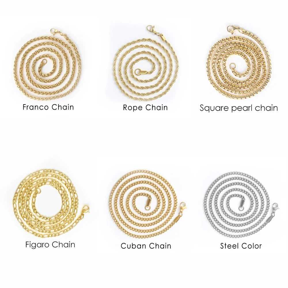 Hip Hop Out Pendant Necklace for Men Wen King Crown Pendants Stainless Steel Cuban Link Chain Punk ie Jewelry OHP114 X250224