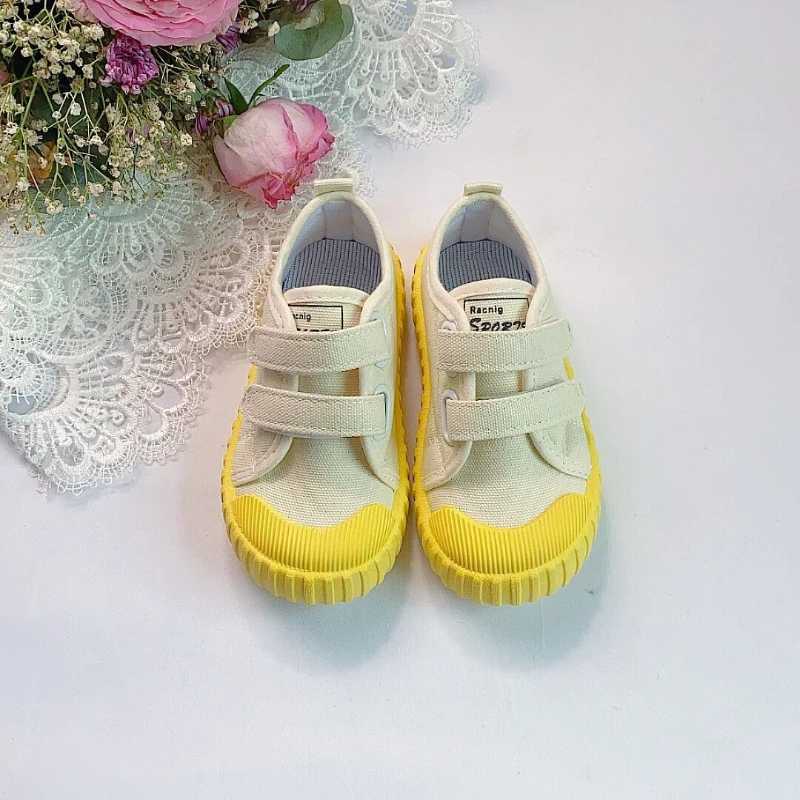 2023 New Boys and Girls Baby Canvas Shoes Anti slip Soft and Cute Childrens Canvas Shoes Boys and Girls Preschool Sports Shoes Childrens Casual Shoes 