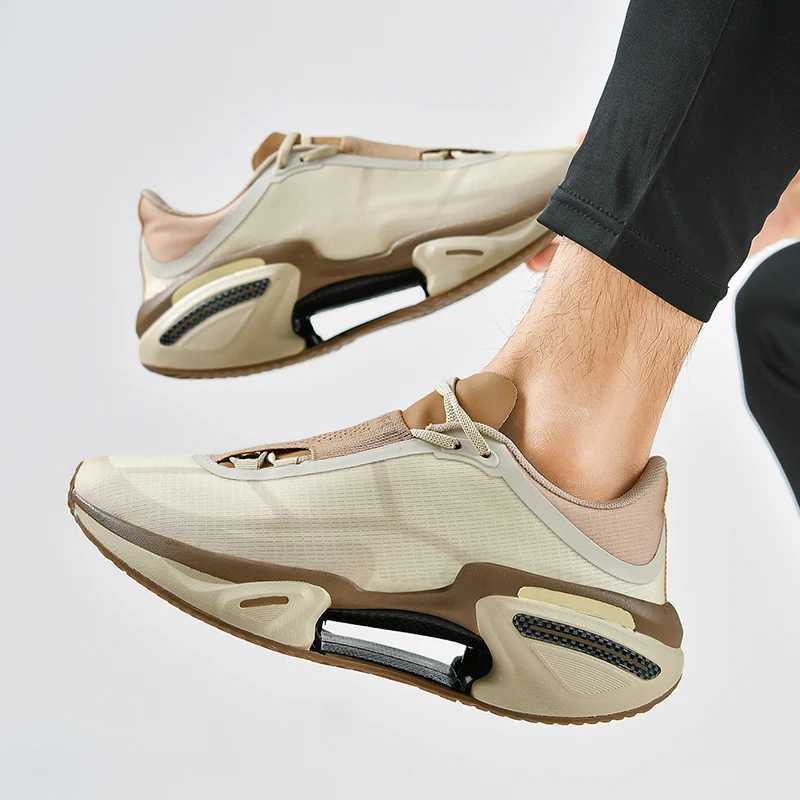 2025 new mens and womens running shoes carbon plate stable support anti slip rebound breathable thick soled sports shoes X250224