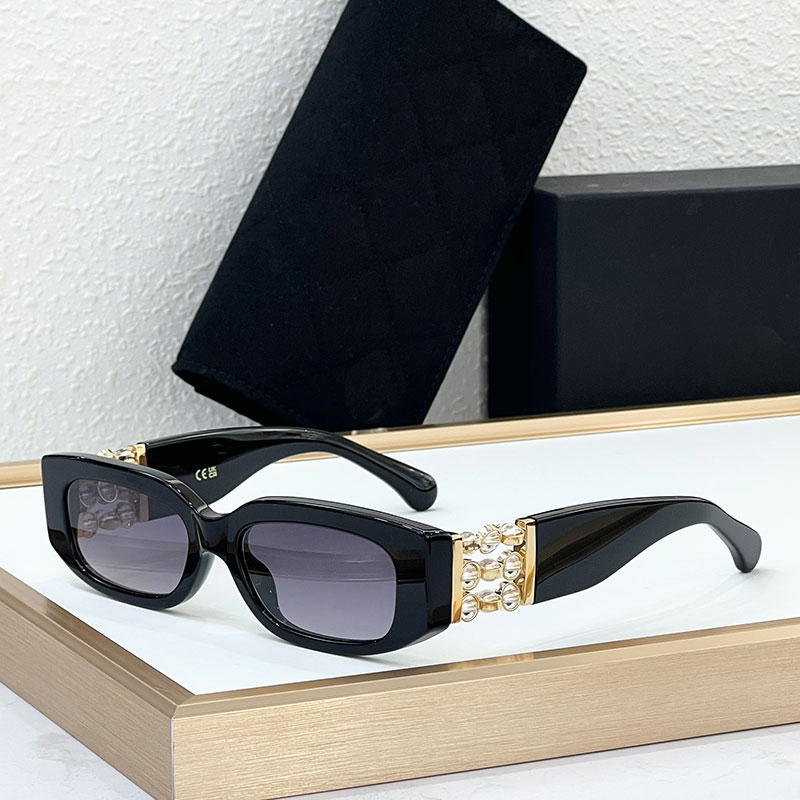Woman Brand Sunglasses 5544 Retro Flat Square Full Frame Fashion Case Sunglasse Luxury UV400 Classic Glasses Men Designer Original Box