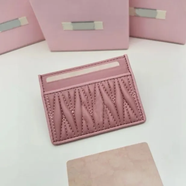 Luxury Designer Mini Wallets for Women - Genuine Leather with Coin Pocket in Four Colors