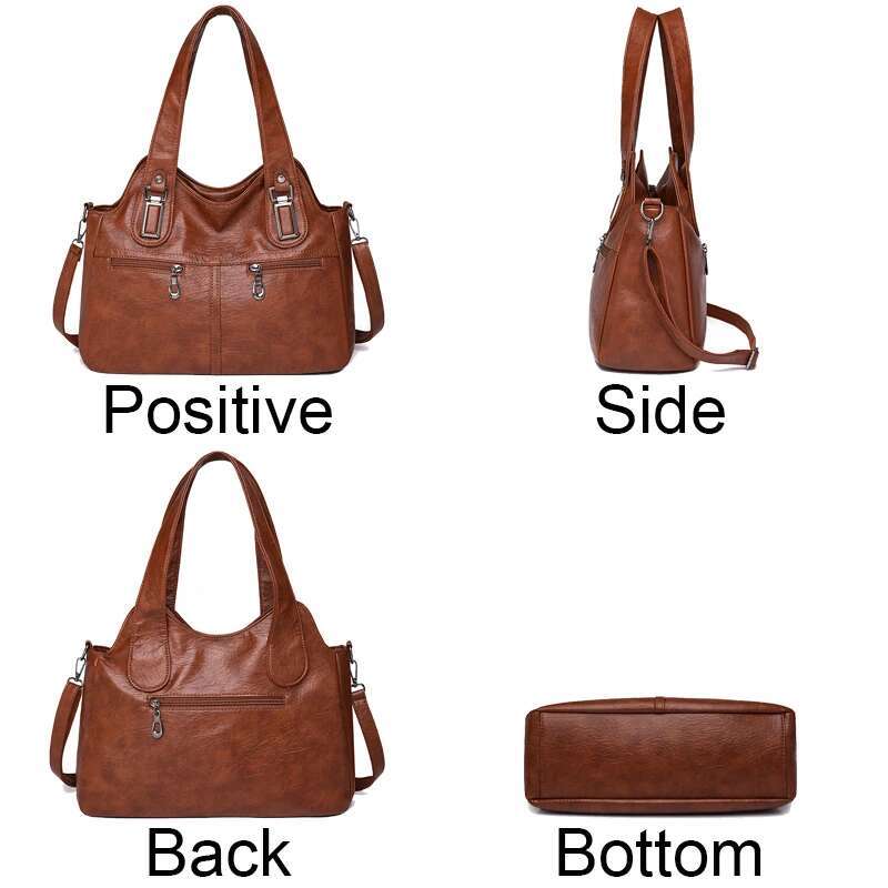 Casual Tote High Quality Leather Ladies Hand For Women New Style3 New Shoulder Bag Big Crossbody Bags Sac A Main