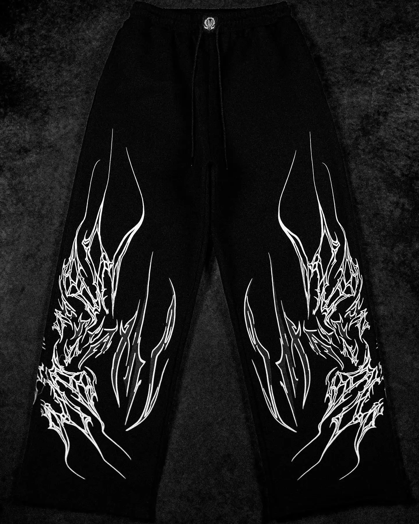 Y2K Breathedivinity Gothic Fitness Pants Men Women Loose Fit Dragon Soul Dark Trendy Streetwear Casual Joggers Unisex Trousers 250225