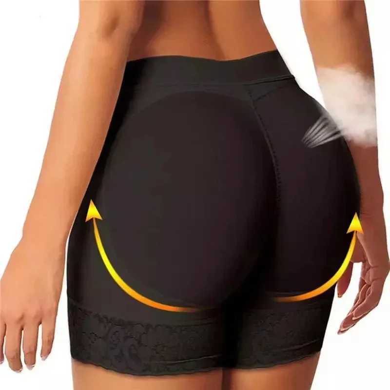 1 PC Women Butt Lifter Panty Fake Buttock Body Shaper Padded Underwear Lady Lift Bum High Waist Tummy Control Hip Panties M250225