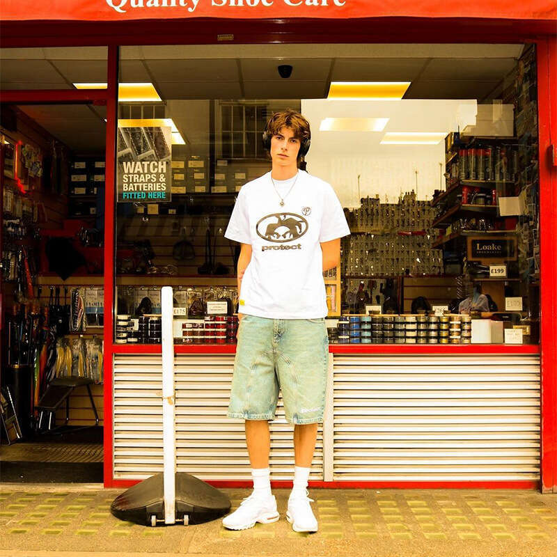 American street trend Harajuku print loose casual short sleeved T-shirt for men and women summer top