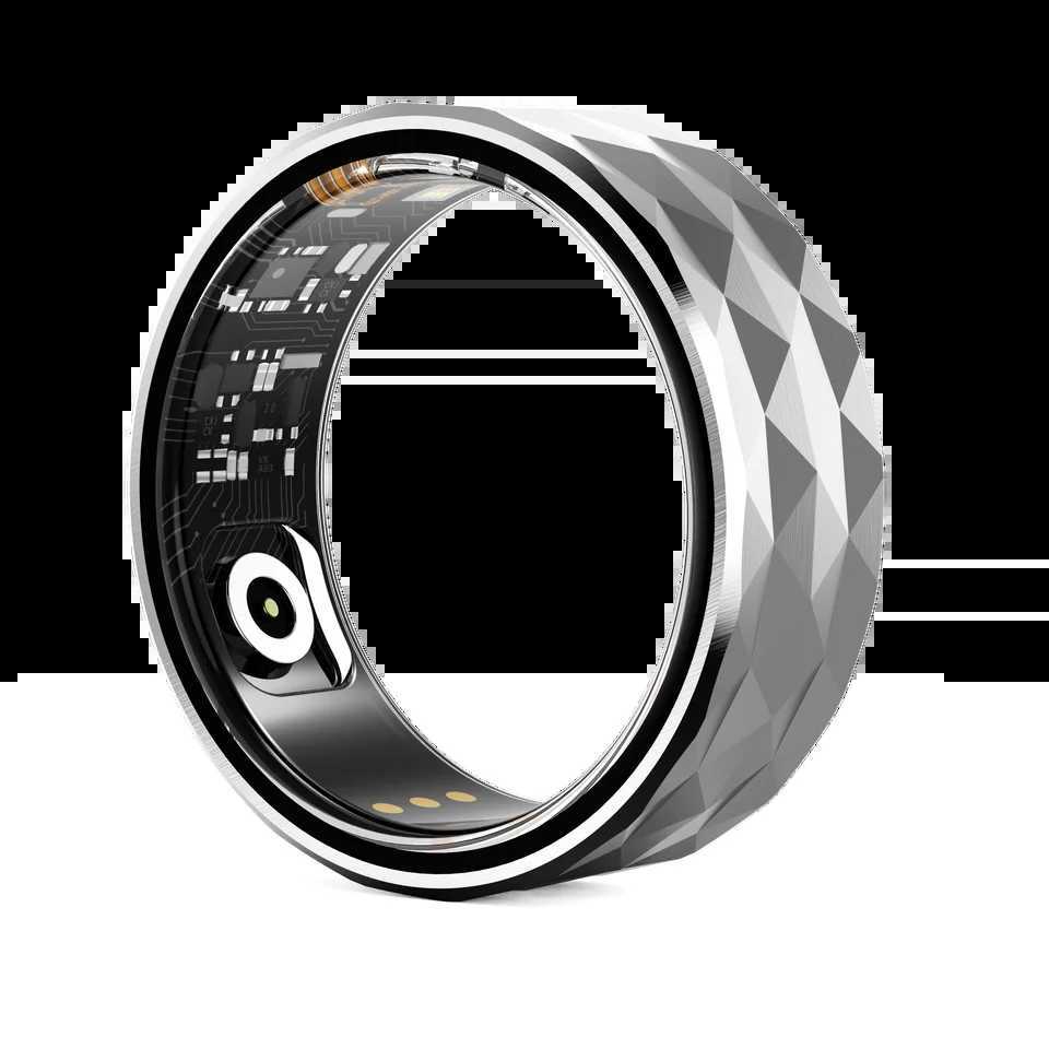 Smart Ring for Men Women Health Tracker Sleep Monitor Fitness Tracking Ring Waterproof Easy-Connectivity Ring Smart Wearable W250225