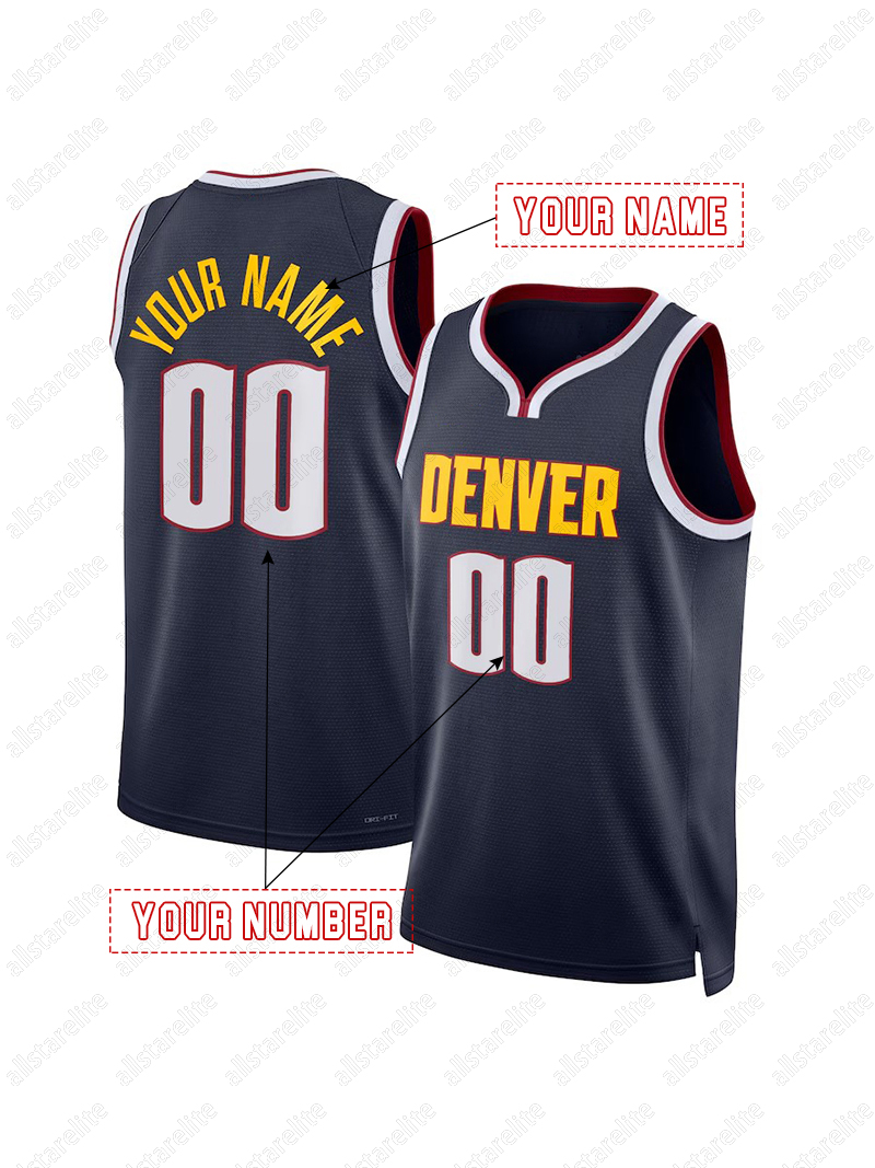 Jokic 2024 25 City Edition Basketball Jersey Murray Braun Porter Jr. Westbrook Holmes II Custom Jerseys