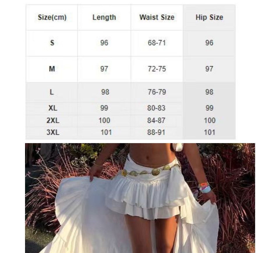 Skirts Women White Boho Skirt 90s Asymmetrical Waist Flowy Irregular Ruffle Hem Mini Skirts Female Vintage Streetwear Costume No Belt