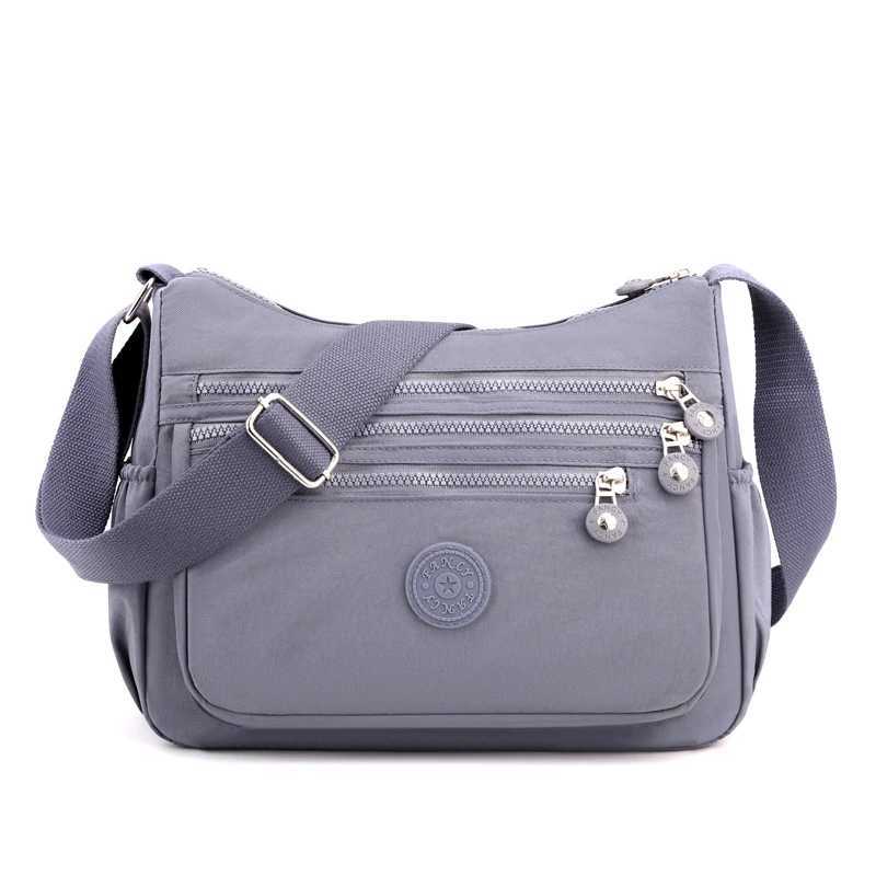 Shoulder bag cross body bag womens messenger bag waterproof nylon womens handbag Z250225