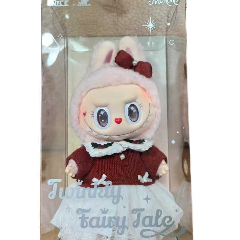 Mokoko Sparkling Fairy Tale Limited Edition Christmas Series Vinyl Plush Pendant Trendy Play Blind Box Handmade Doll Gift Free shipping