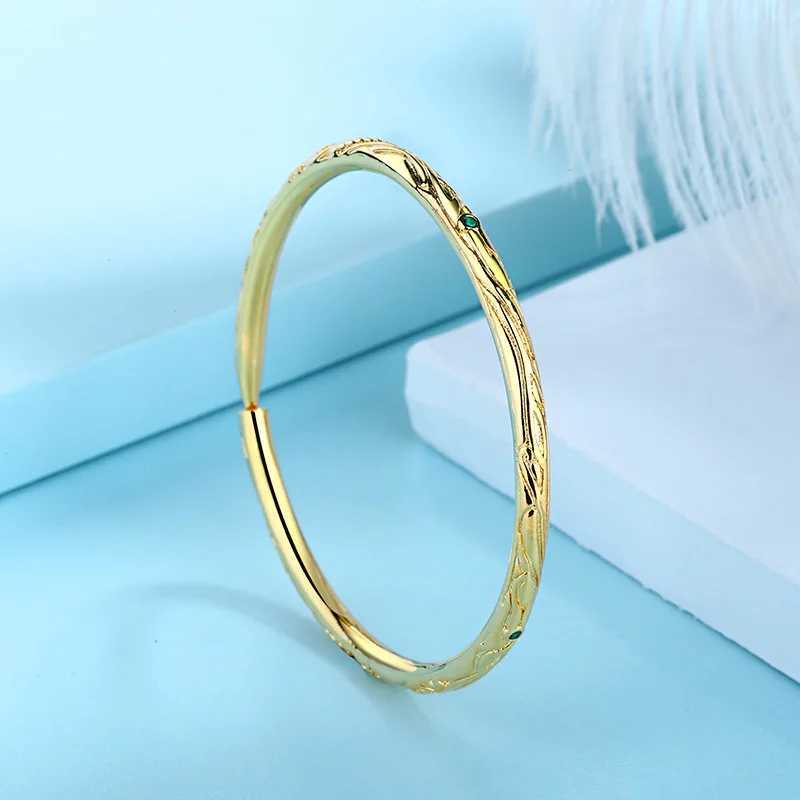 Next Birth of the Demon Child Universe Bracelet - Unisex Couple Gold-Plated Cuff Retro-Inspired Jewelry for Men and WomenXJ250225