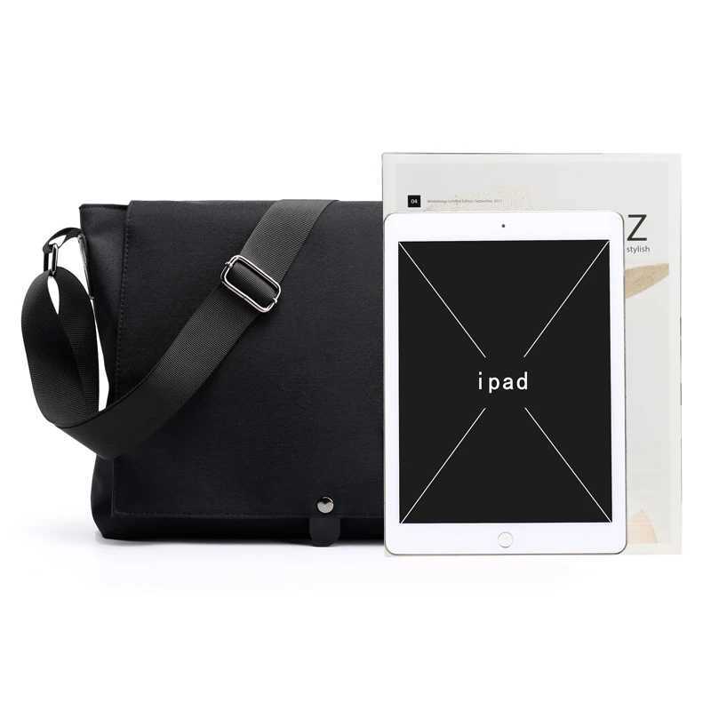 High Quality boys Business Handbags Vintage Mens Shoulder Bag Business Travel Crossbody Bag Large Capacity Casual Messenge Bag Z250225