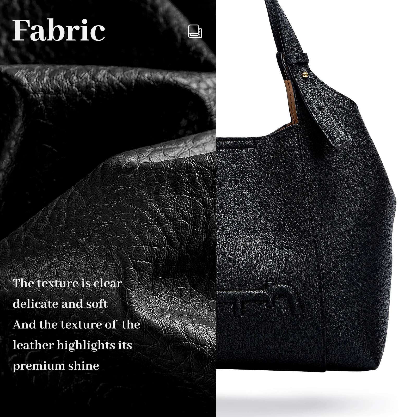 Retro Style New 2024 Solid Color Shoulder Bag Versatile Commuter Women's Large Capacity Handbag