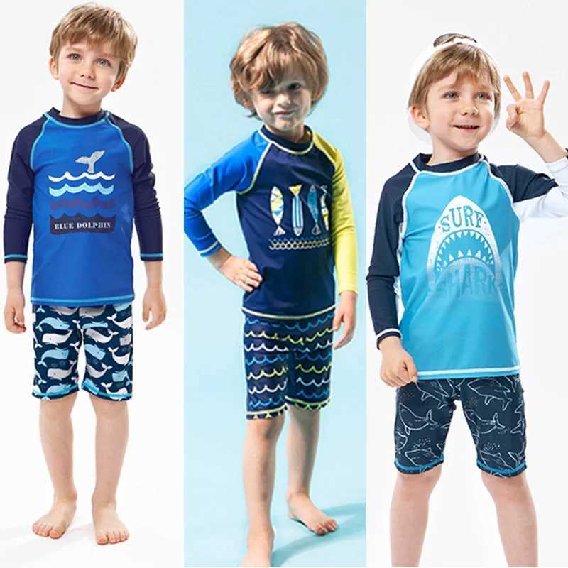 Childrens swimsuit two piece childrens swimsuit childrens swimsuit beach CAP baby swimsuit cartoon comfortable fashion swimsuit X250224