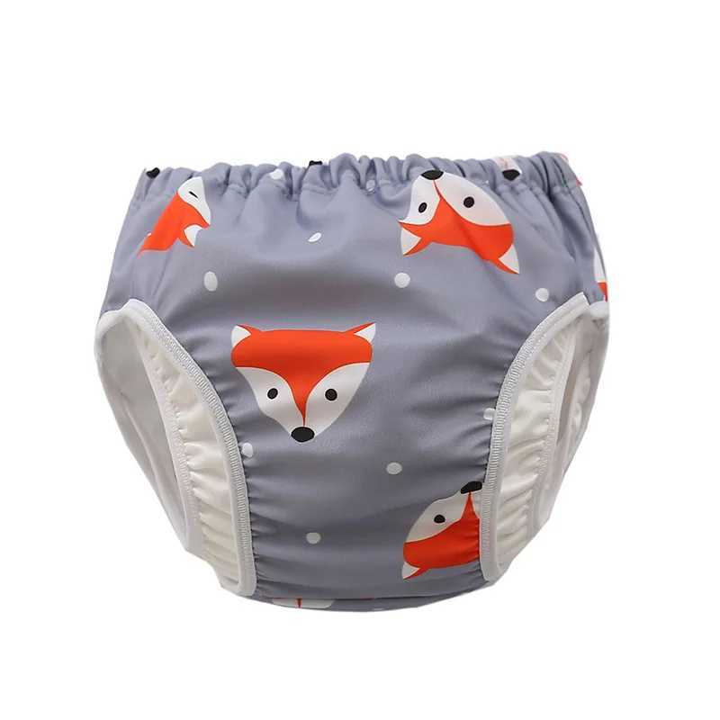 Infant Children Leak proof Swimming Nappies Newborn Baby High Waist Swimming Trunks Baby Boys Girls Cartoon Printed Swim Diapers X250224
