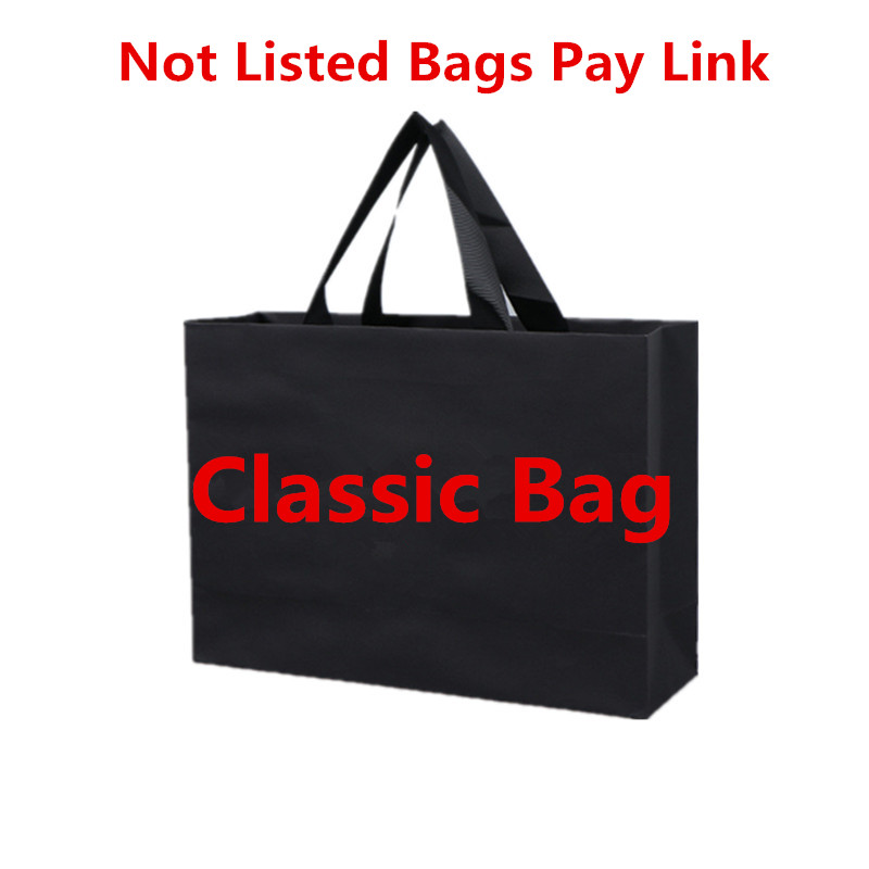 VIP Payment Link2 for Customized Not Listed Classic Handbags Luxury Shoulder Bags Genuine Real Leather Evening Bag