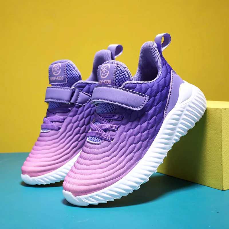 Brand Fashion Kids Girls Shoes Breathable Casual Sports Shoes For Boys Running Shoes Lightweight Children Tennis Sneakers 2024 W250225