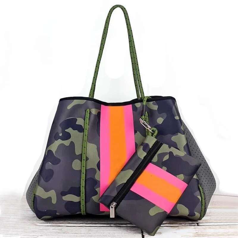 Spring Summer Women Shoulder Bag Large Neoprene Light Bolsas Female Travel Beach Holiday Handbags