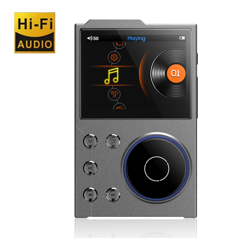 16GB HiFi MP3 Player Bluetooth-Compatible 5.3 Lossless Audio Player Type-C Charging Digital Music Player Portable Audio Player