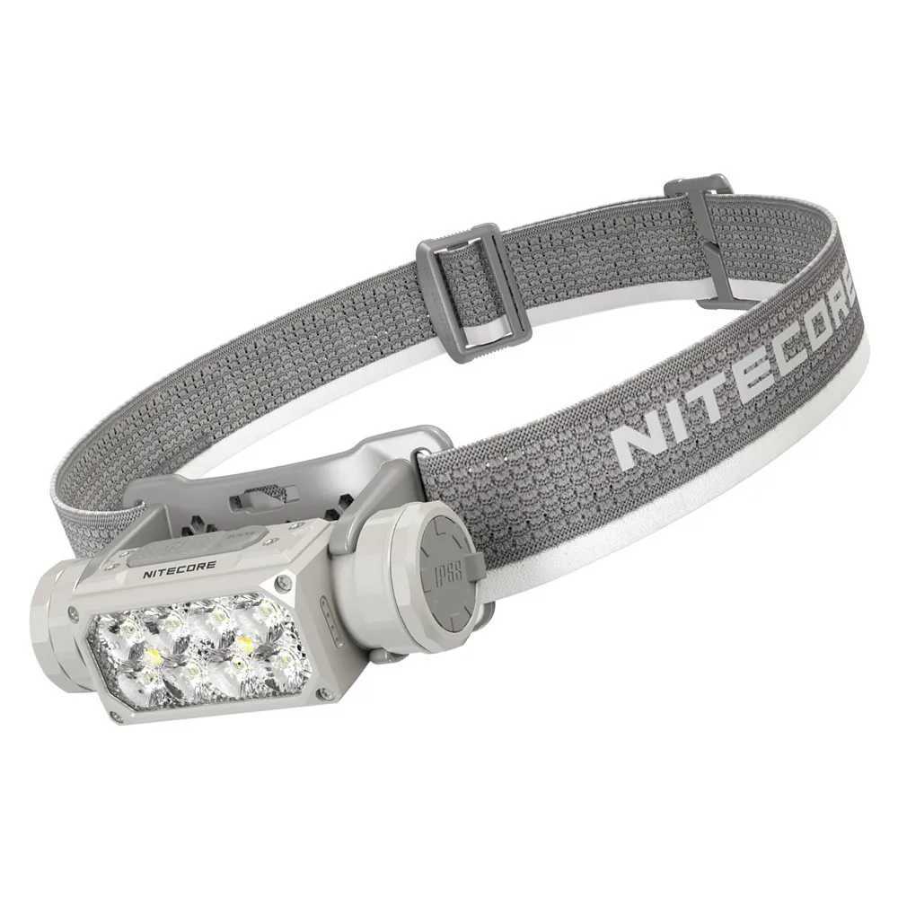 2025 NITECORE HC65 UHE 2000 Lumen Headlamp LED Headlamp White+Red Outdoor Camping Hiking Light Black/Grey X250225