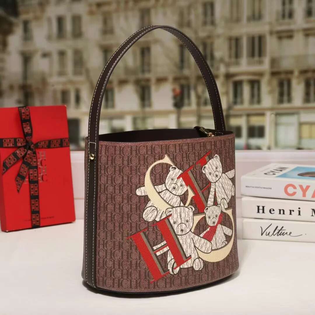 CH Shoulder Exquisite Fashion Design Handbag Multi Functional Wer Printed Women's Leather Bag