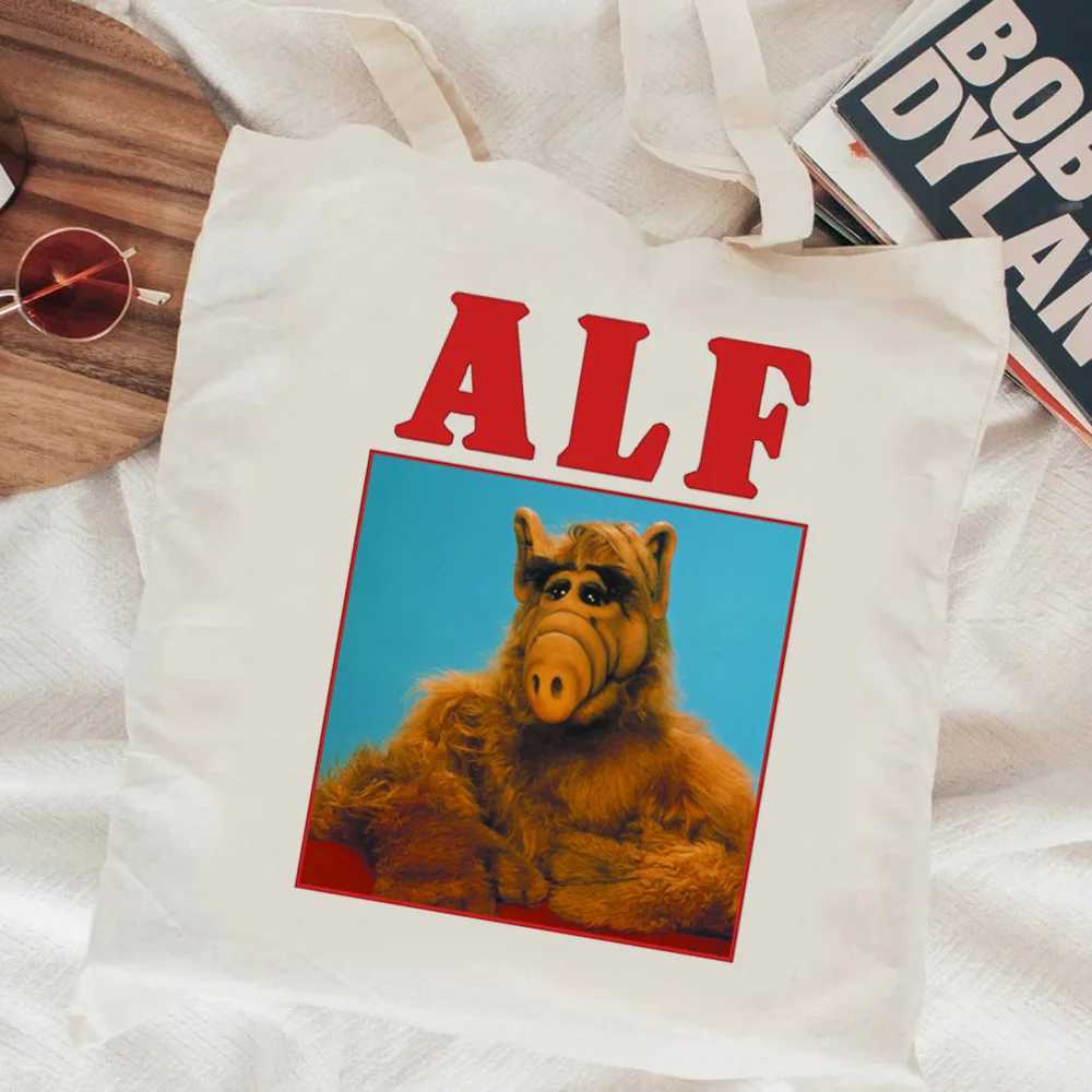 Alf shopping bag reusable eco shopping bag shopper grocery bag shopping bag pouches Z250224