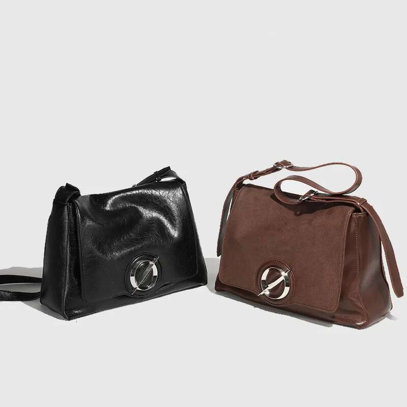 2024 New Street Trend Retro Tote Women's Niche Design Ing Fashion Versatile Shoulder Crossbody Bag