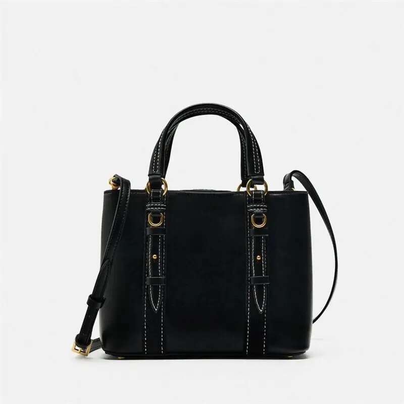 toteBag Shoulder bag ROSE NOIRE Handbag Casual All-Matching Simple Women's Diagonal Straddle Bags Small Square Bag